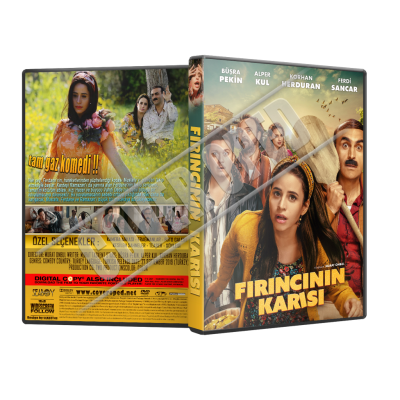 Fırıncının Karısı 2019 Yerli Türkçe Dvd Cover Tasarımı